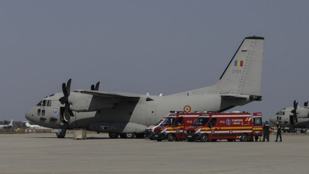 Aeronavă românească va aduce la Otopeni 10 pacienți din Gaza pentru tratament medical